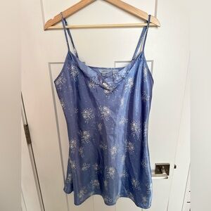 Vintage Jessica Blue Slip Dress